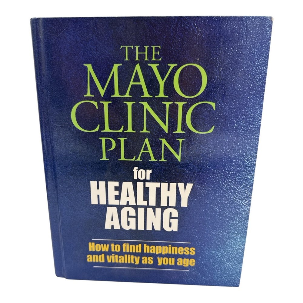Hardcover Mayo Clinic Healthy Aging Plan & Advice